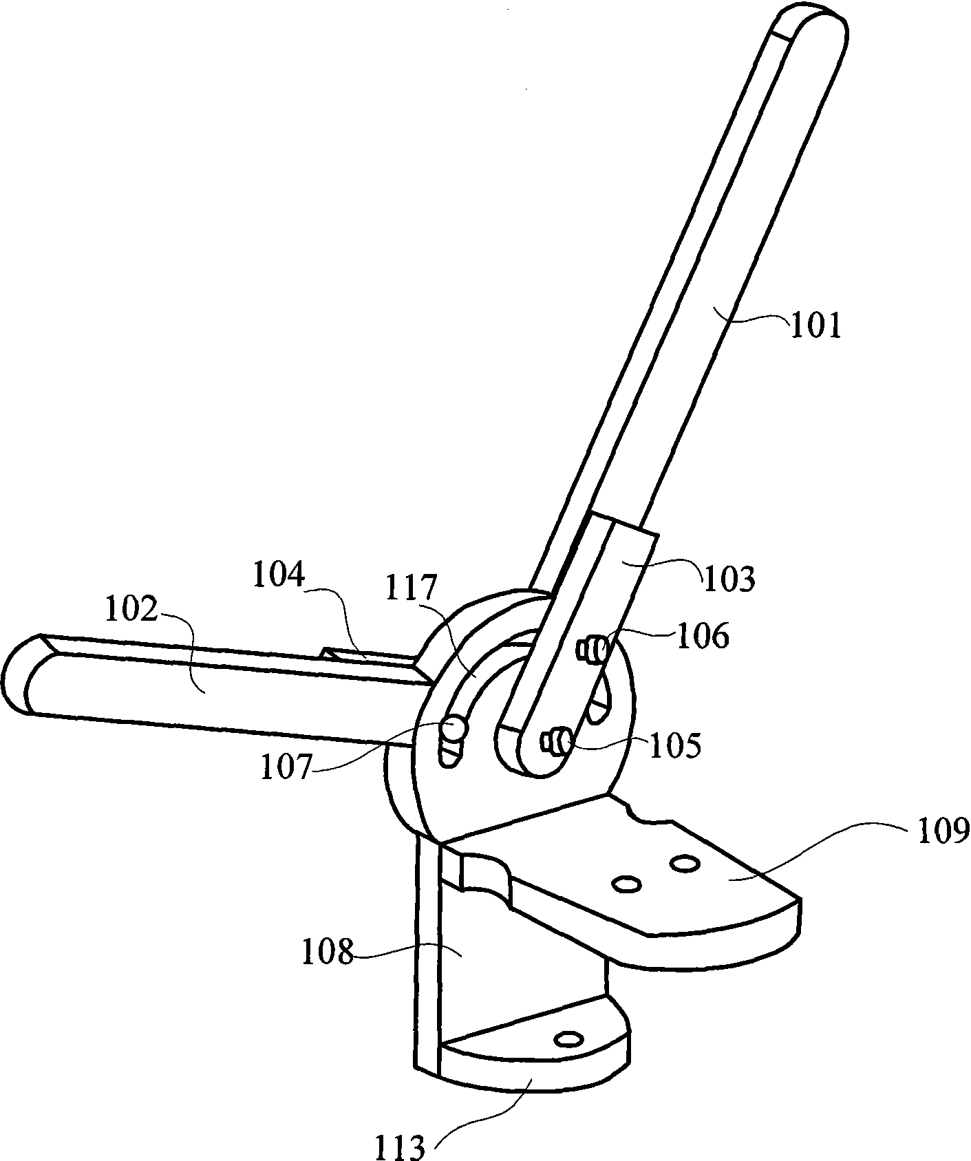 Stationary fixture for pelvis biomechanics experiment