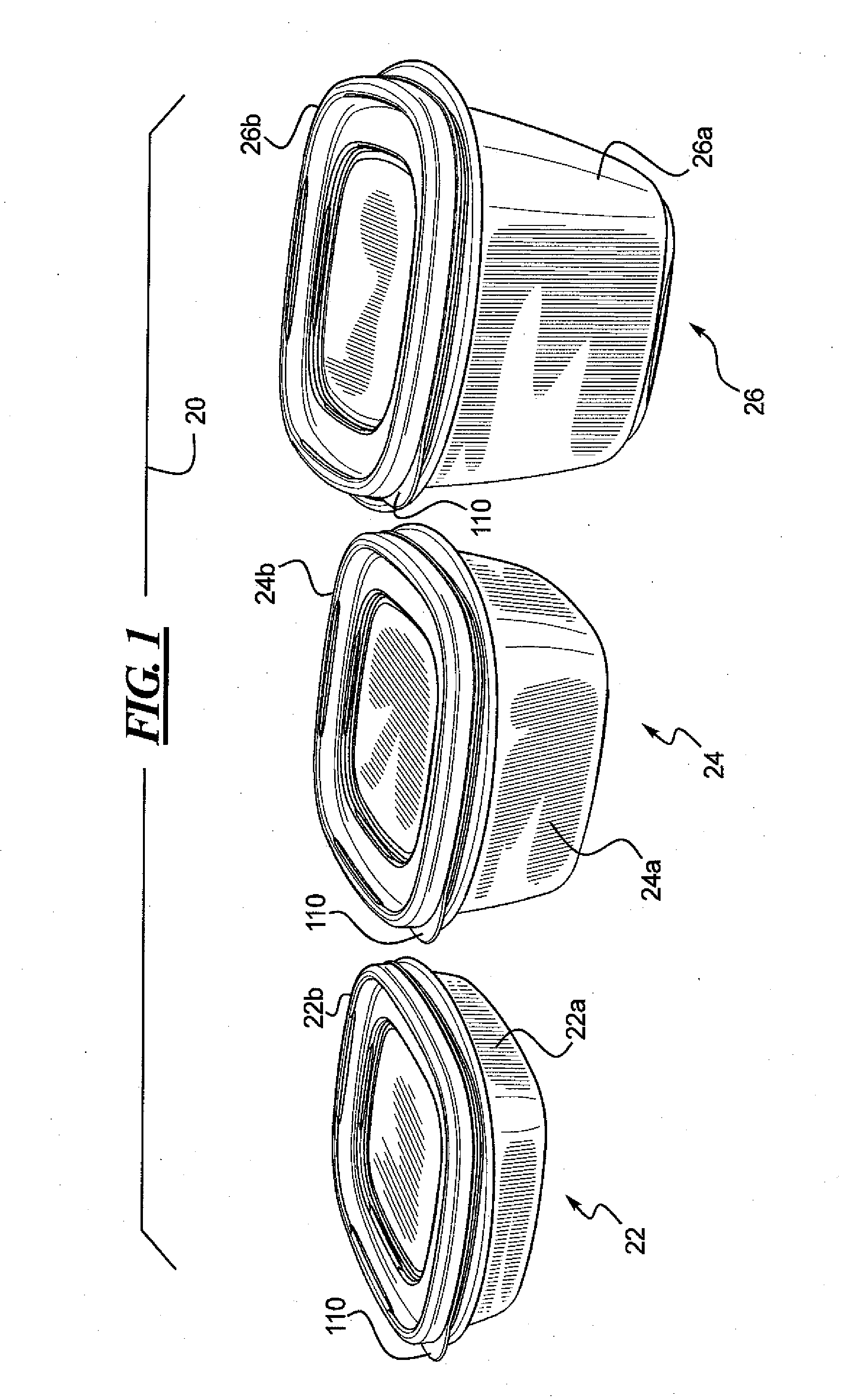 Storage container and container system