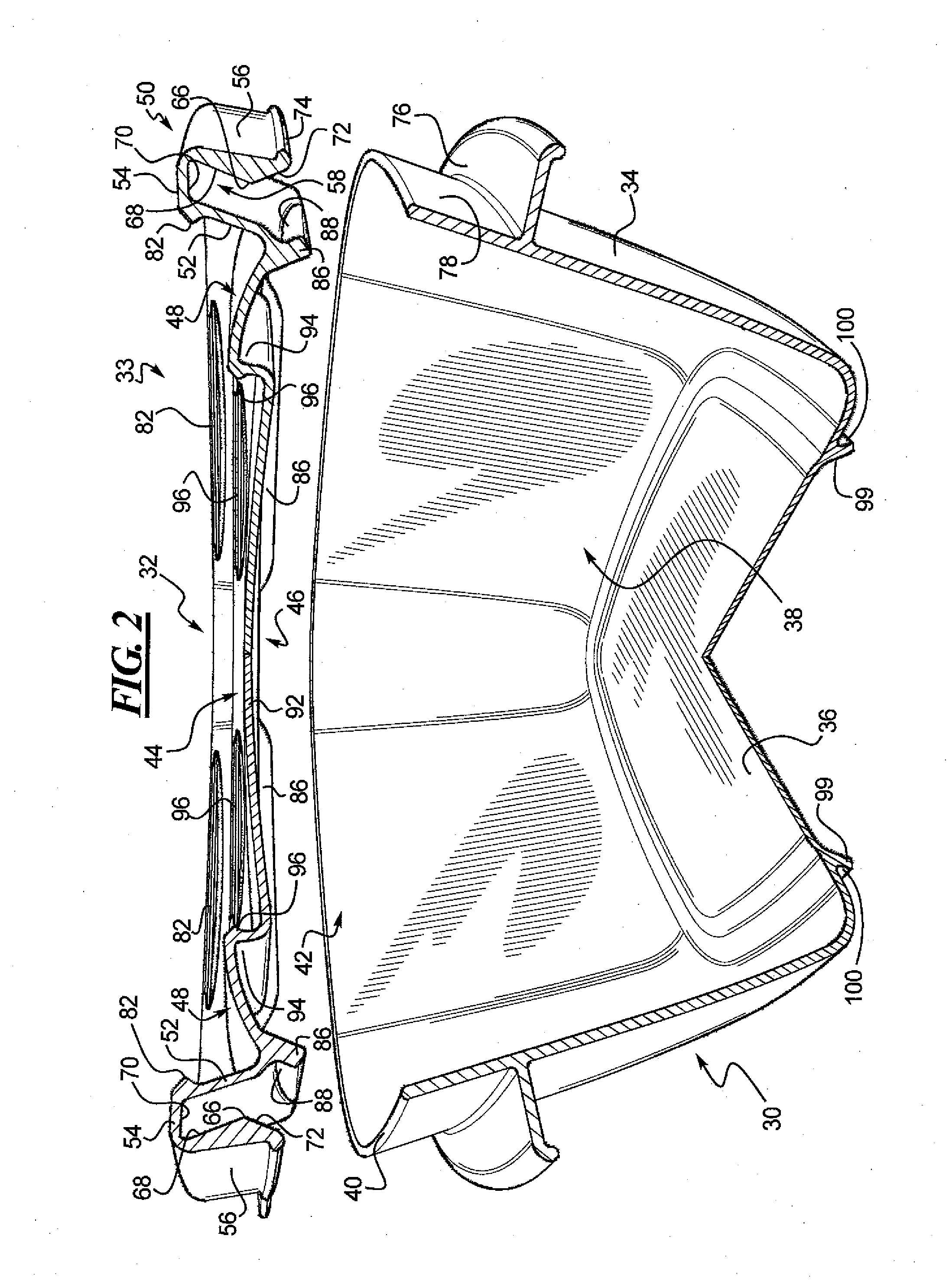 Storage container and container system