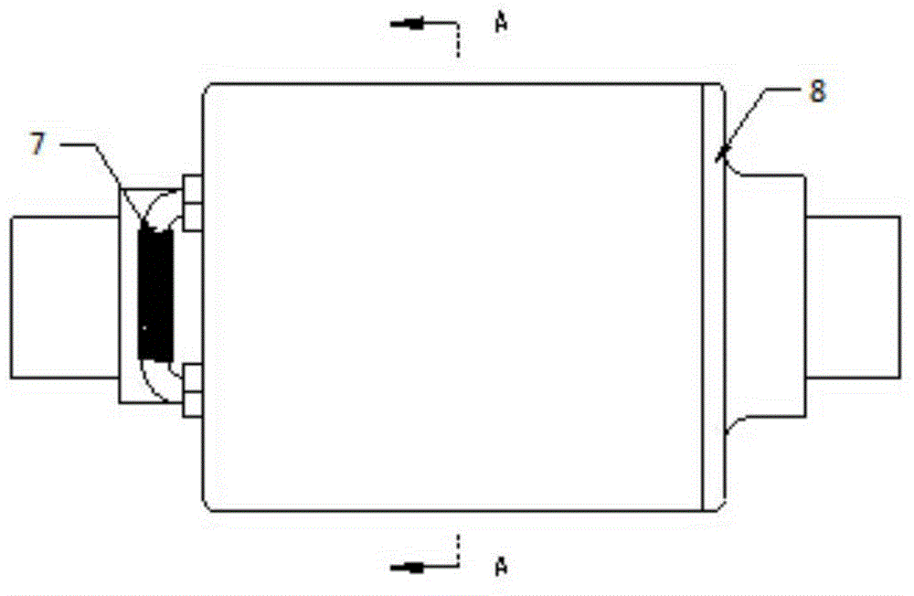 Side-inclining preventing vehicle driving transverse stabilizer bar