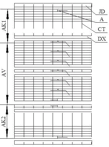 The pie coil with the neutral point voltage regulating section in the middle