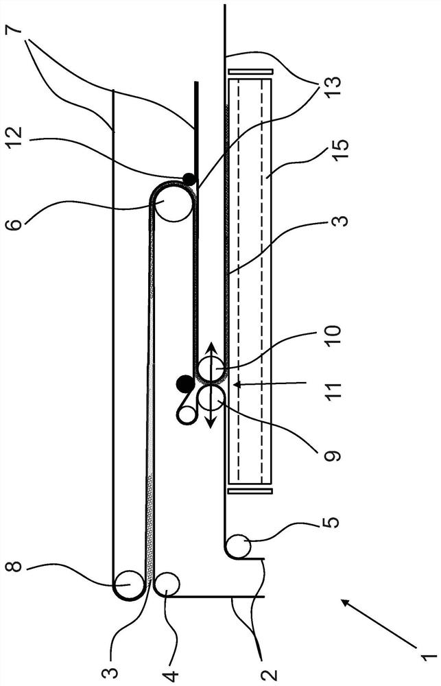 Web storage station for a fiber web folding plant and method for operating the web storage station