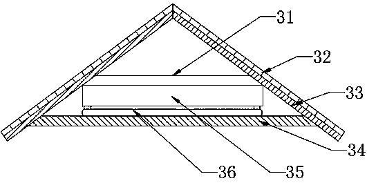 Prefabricated house heat insulation device for building