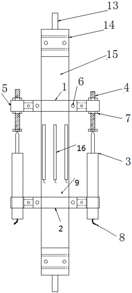 ECC axial tension test deformation monitoring system and method