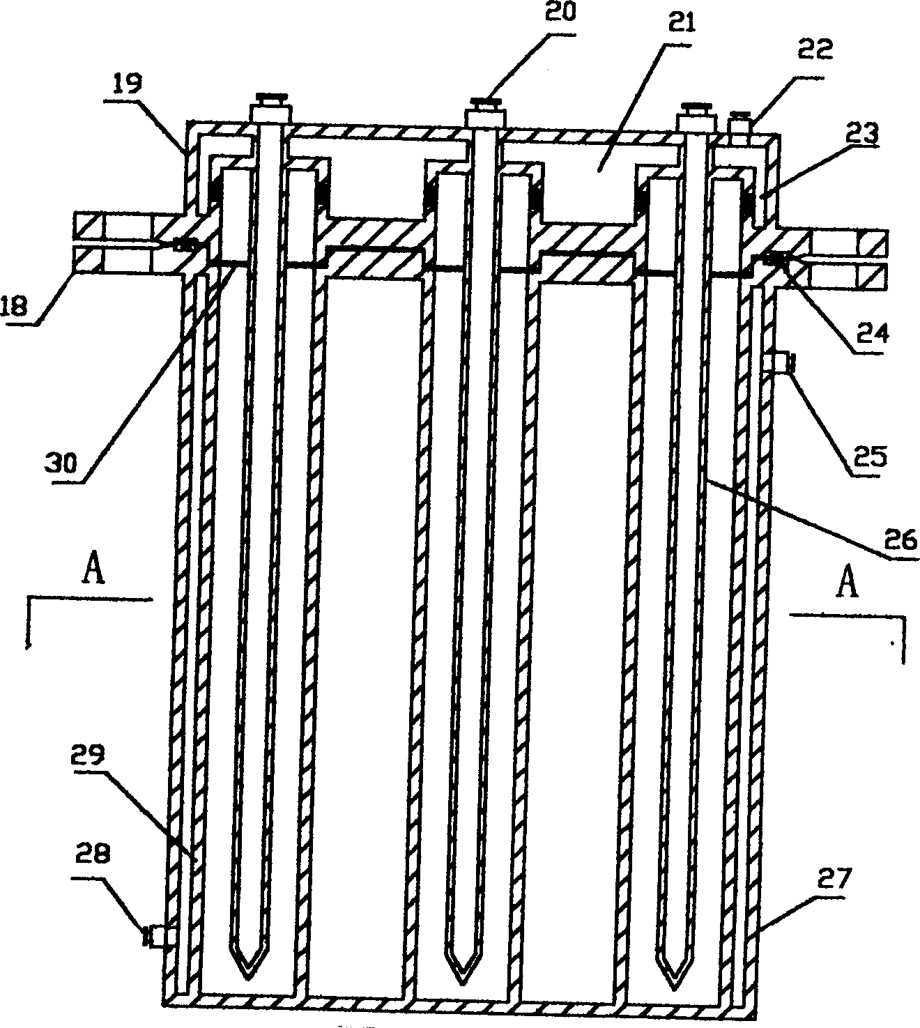 Vehicular hydrogen preparing method and device