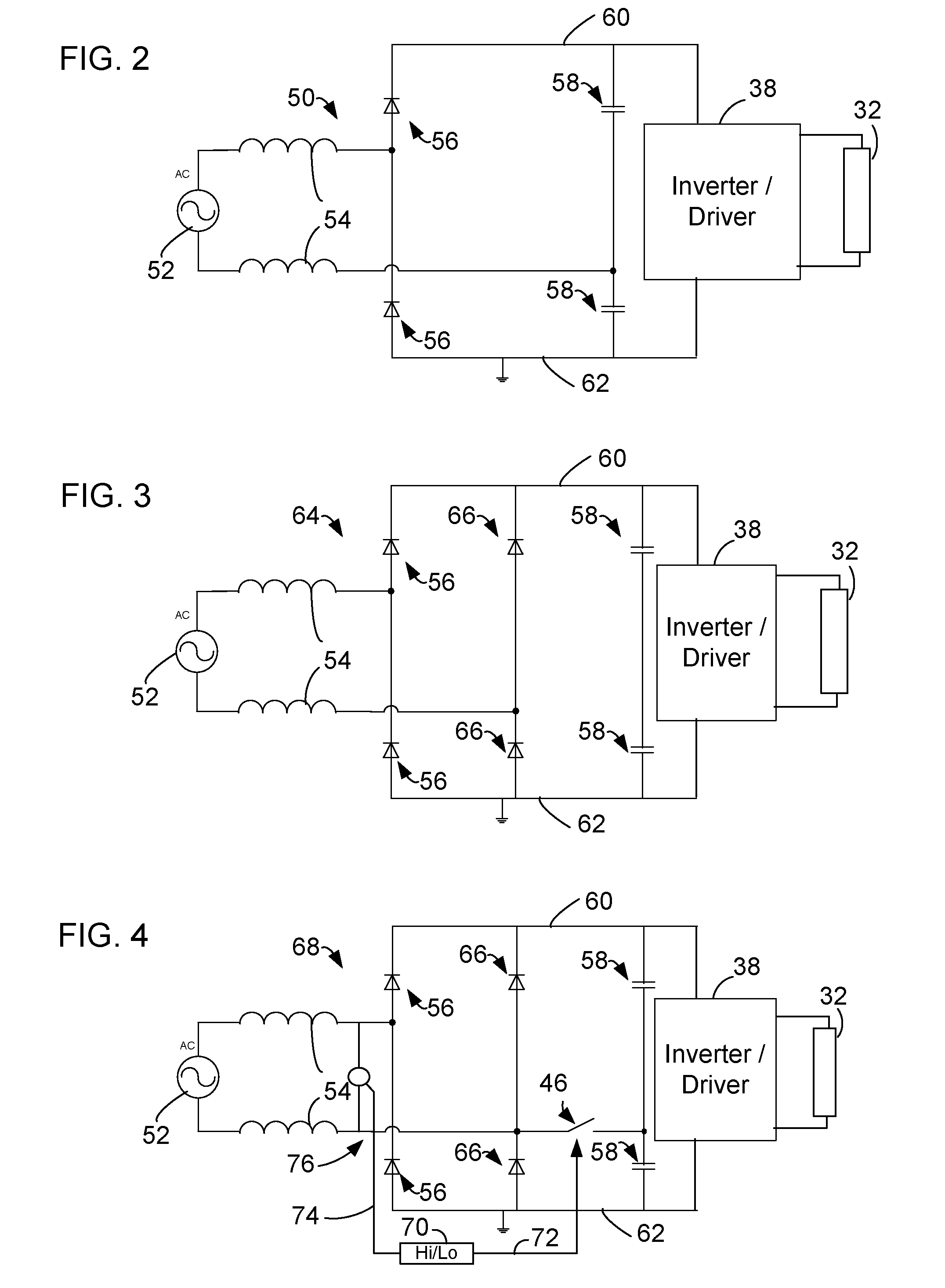 Multiple voltage ballast