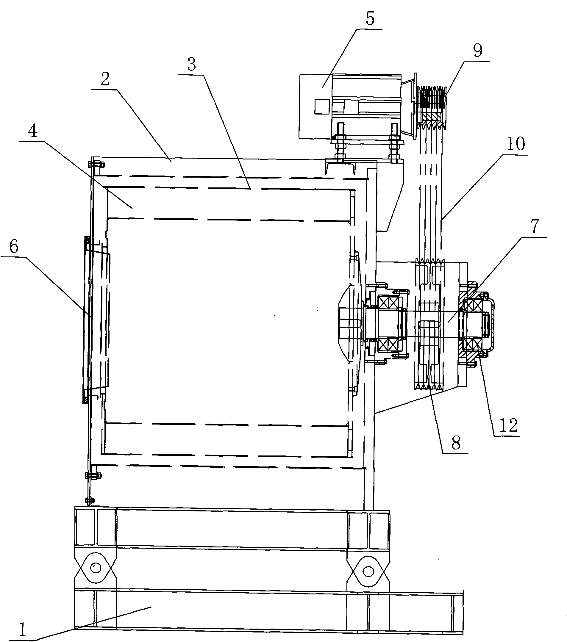 360-degree rotating drum type dyeing machine with low bath ratio