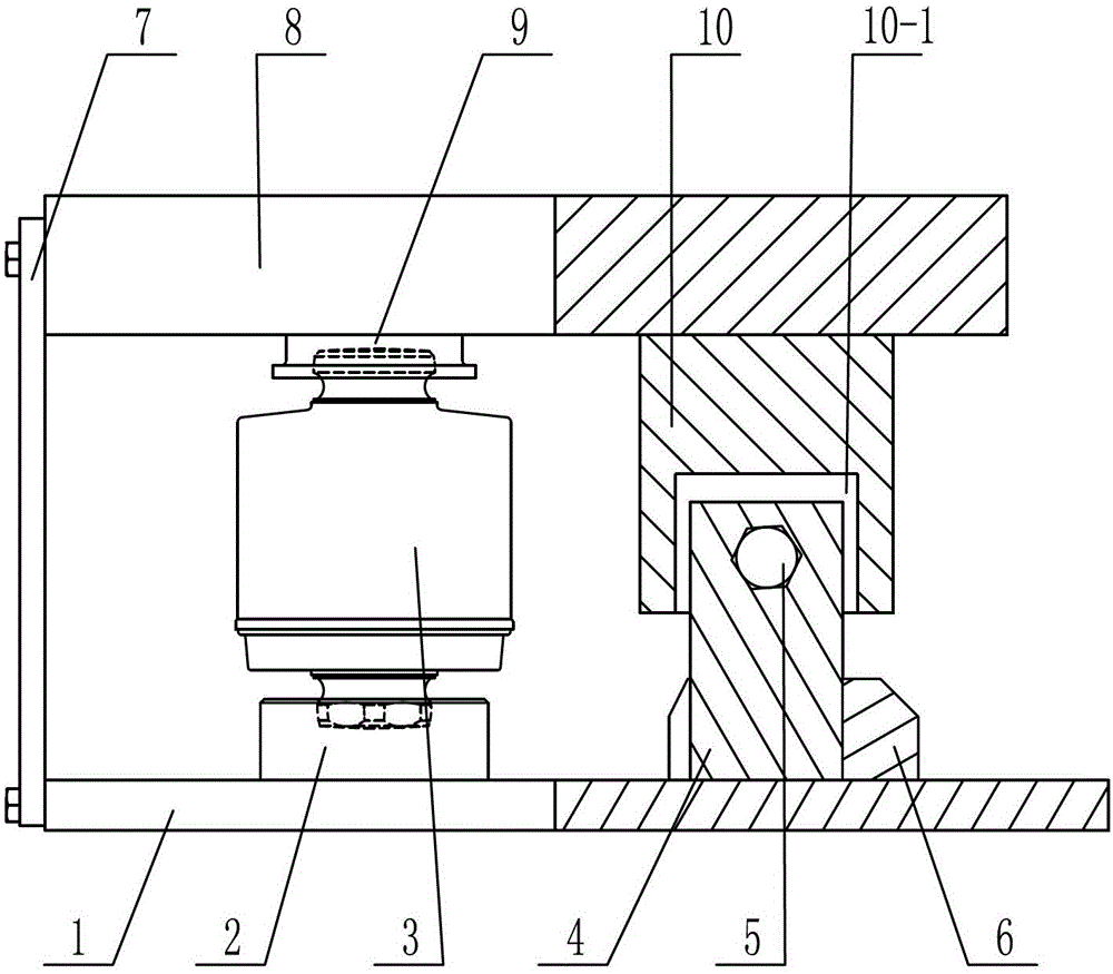 Ring-shaped limiting device of weighing instrument