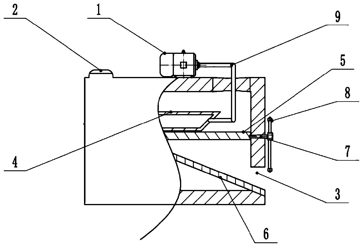 Processing method and device for anti-hypoxic fungus substitutional tea