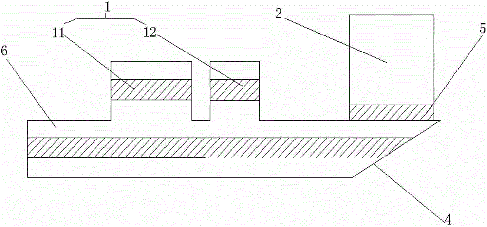 Optical transceiver component and optical module