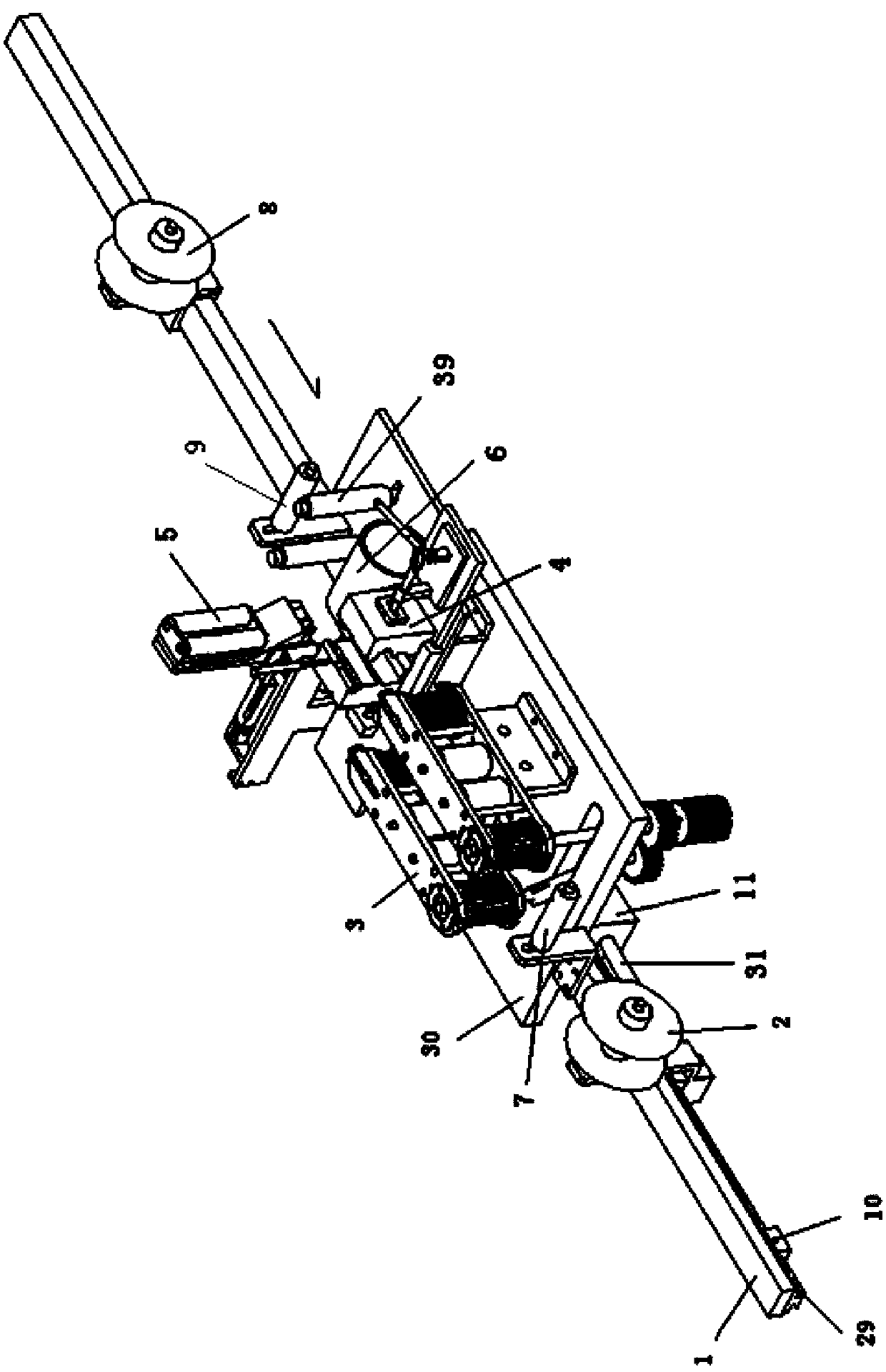 Non-setting adhesive injection auxiliary device