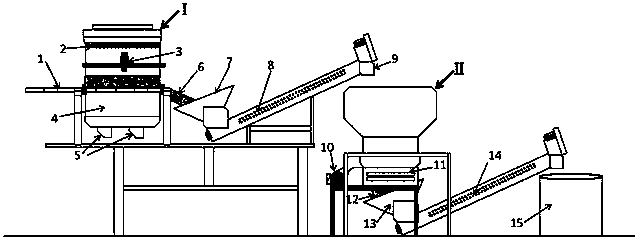 A device for dismantling and crushing waste soft pack power batteries