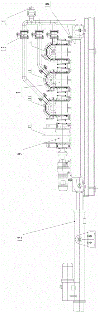 Cooling equipment for large bar material