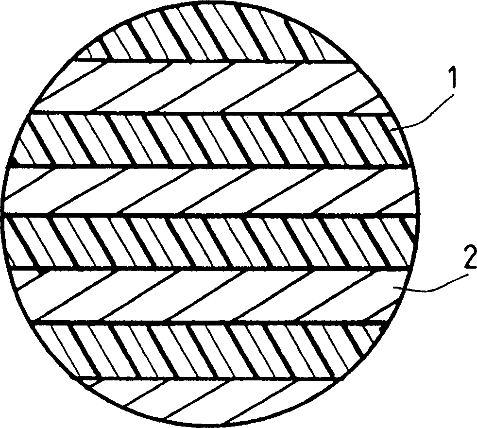 Battery diaphragm and battery using same