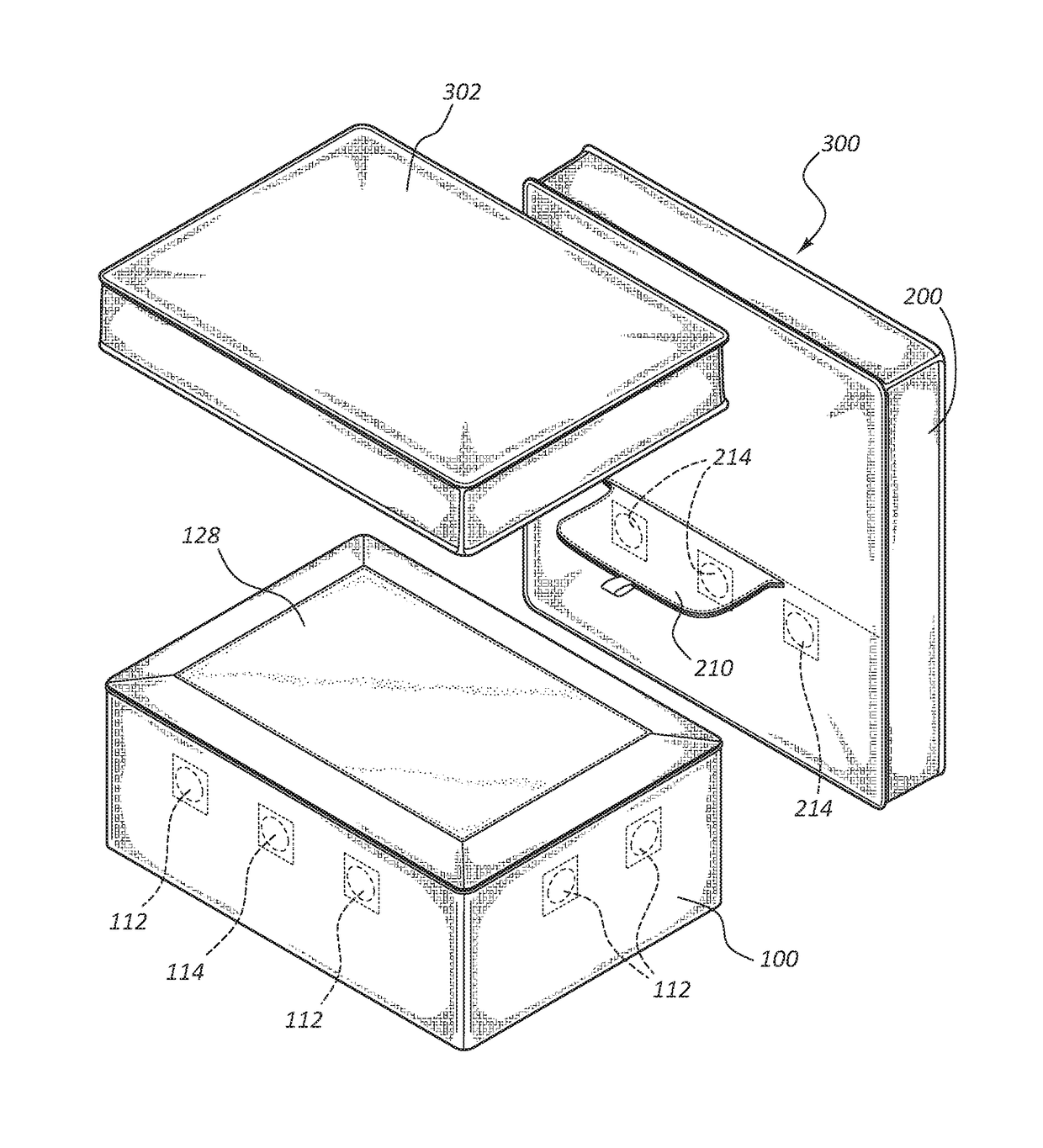 Modular furniture assembly with dual coupling mechanisms