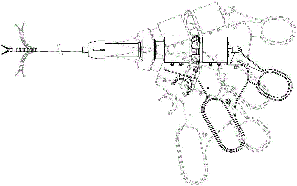 Minimally invasive surgical instrument with flexible wrist part