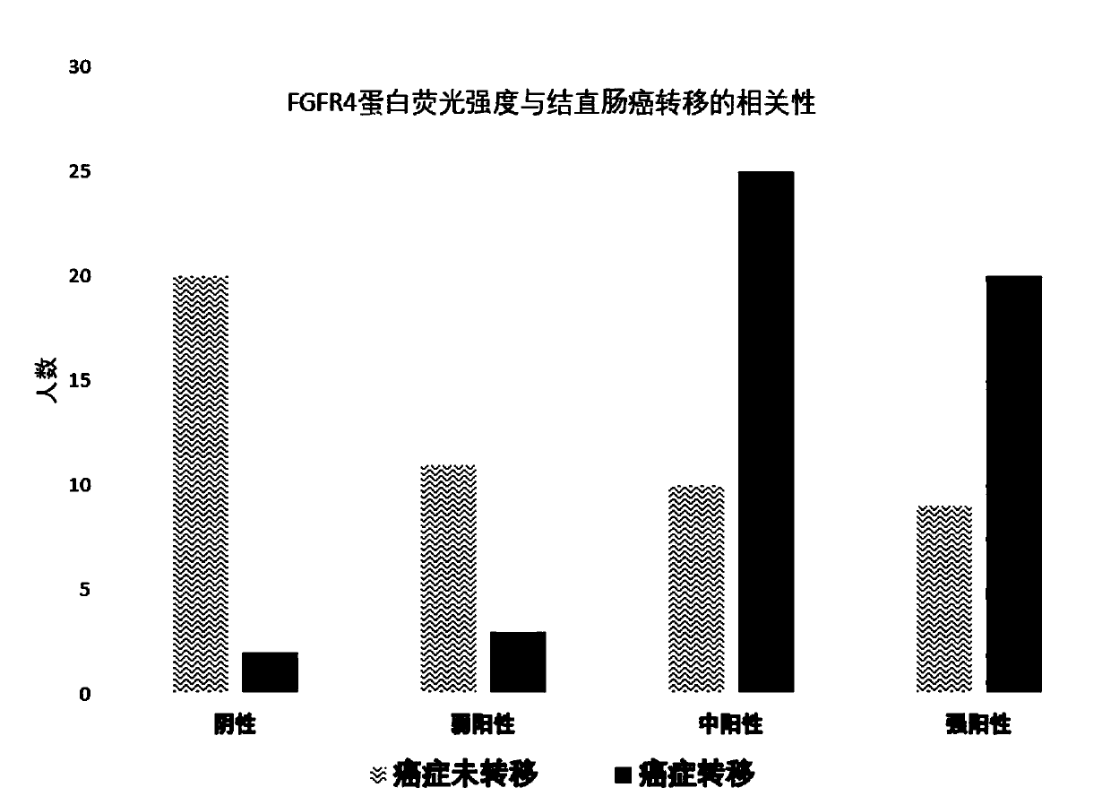 Kit for detecting metastatic potential of colorectal cancer and use method thereof