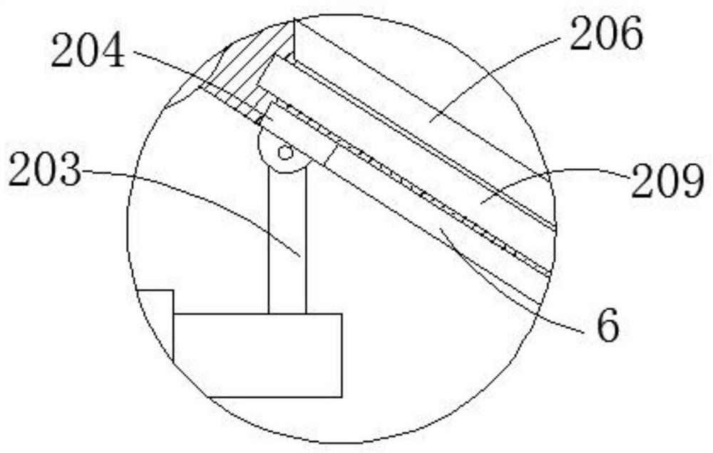 A rail vehicle anti-snake shock absorber mount