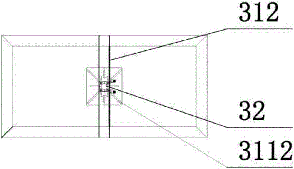 Packaging feeding hopper with arch breaking function