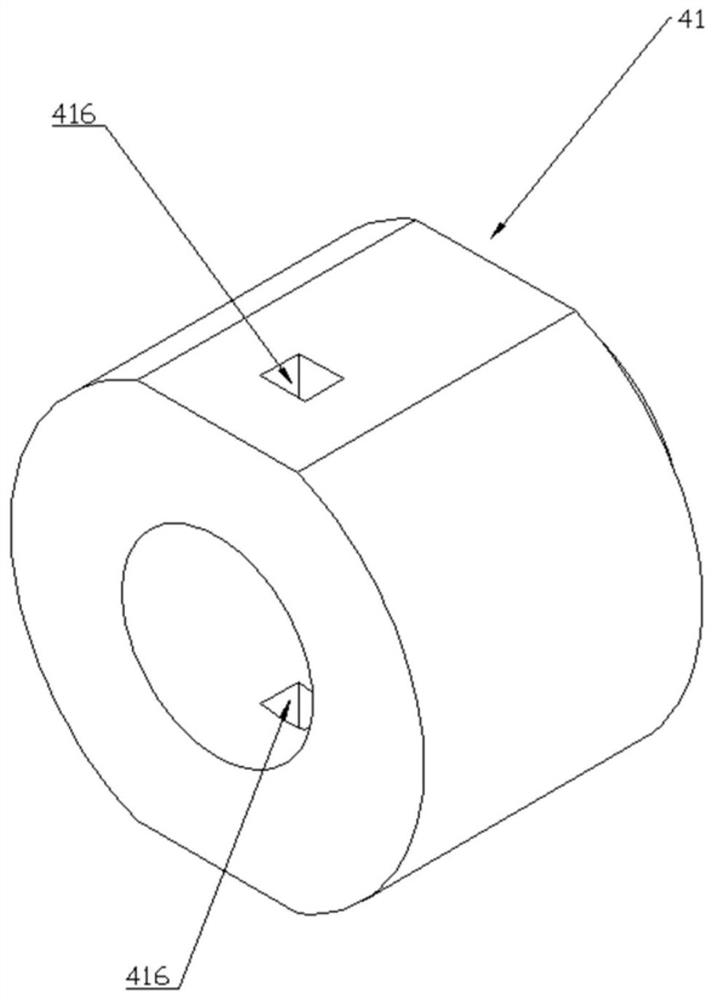 Screw rotating device capable of automatically disengaging threads