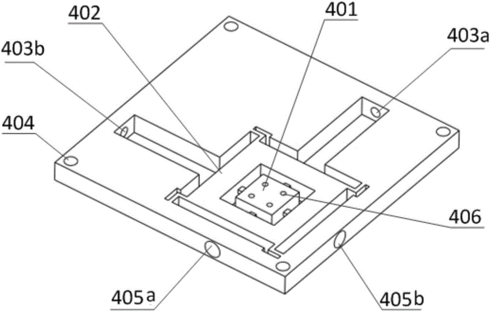 Three-dimensional oval micro displacement motion platform under three-piezoelectric perpendicular drive