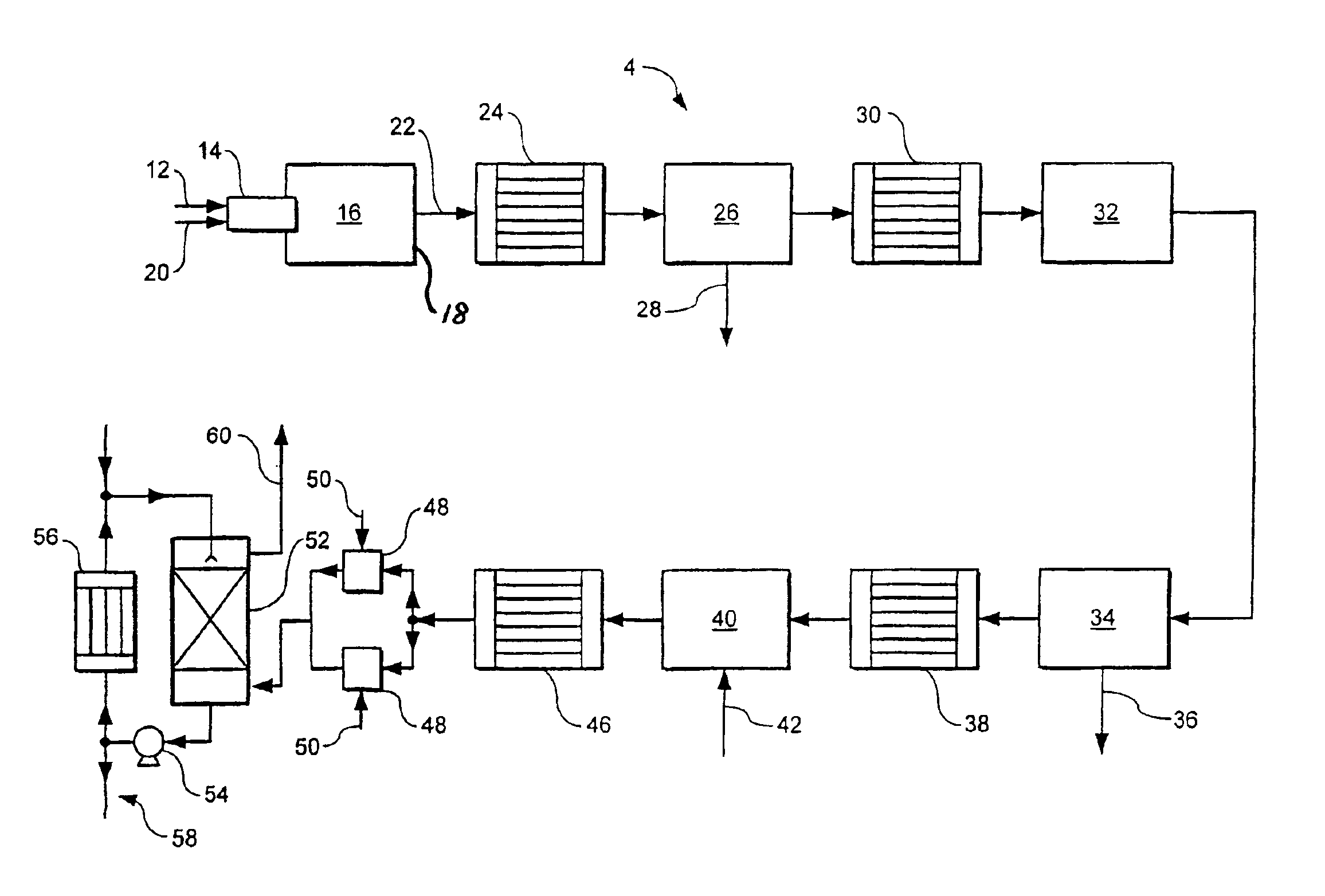 Process and apparatus for recovering sulphur from a gas stream containing hydrogen sulphide