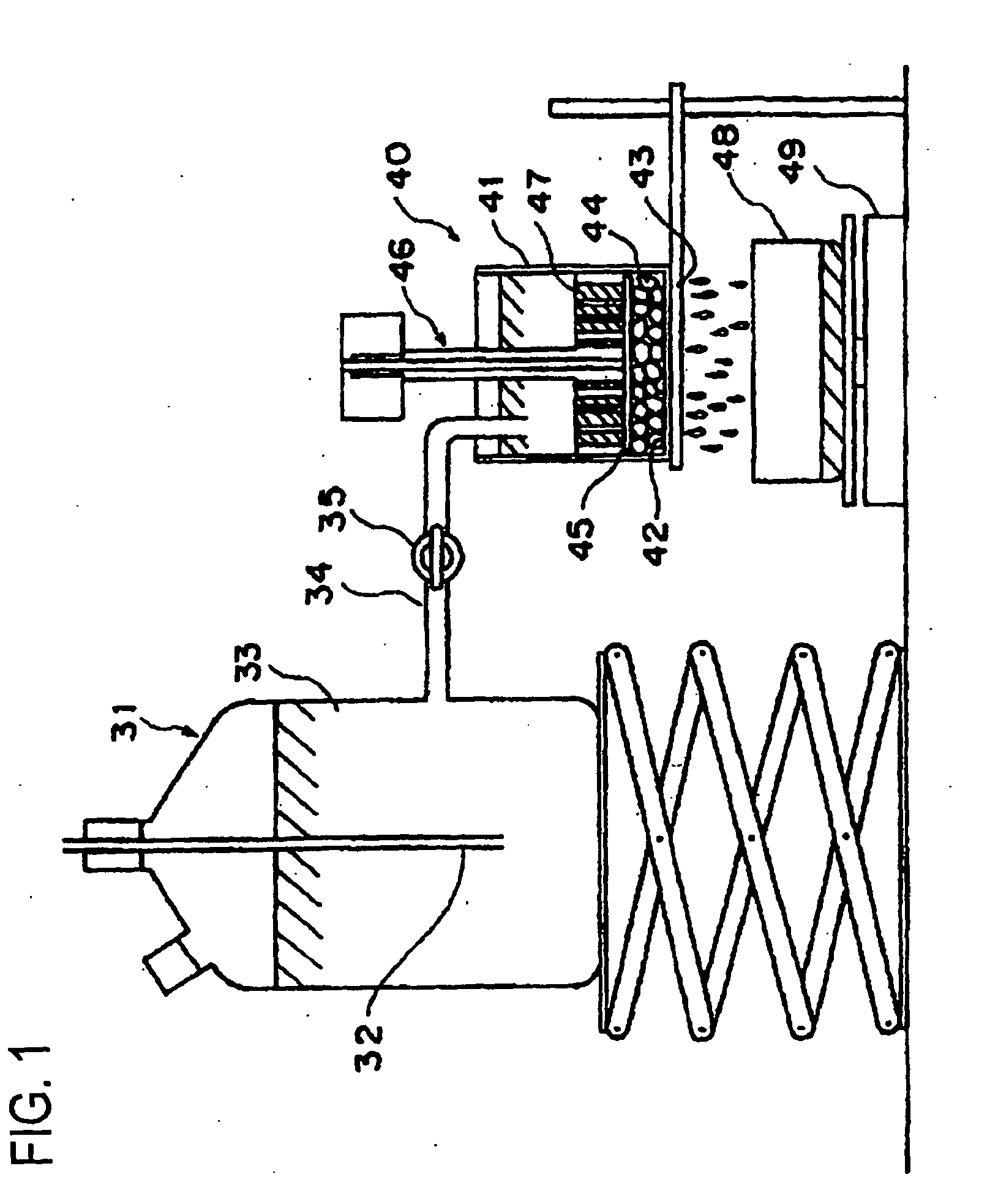 Method for production of modified water absorbent resin