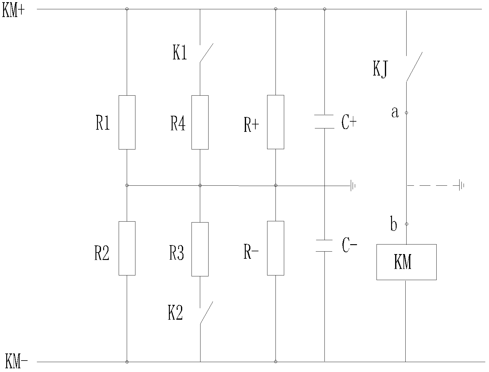 Direct current insulation monitoring device and method capable of compensating deviation of voltage to earth of positive pole and negative pole