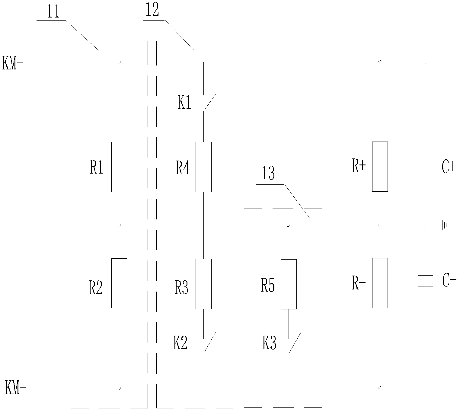 Direct current insulation monitoring device and method capable of compensating deviation of voltage to earth of positive pole and negative pole