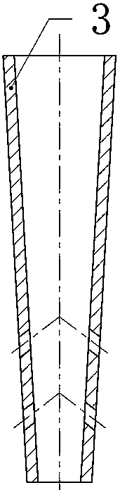 A flow distribution mixer for high viscosity medium