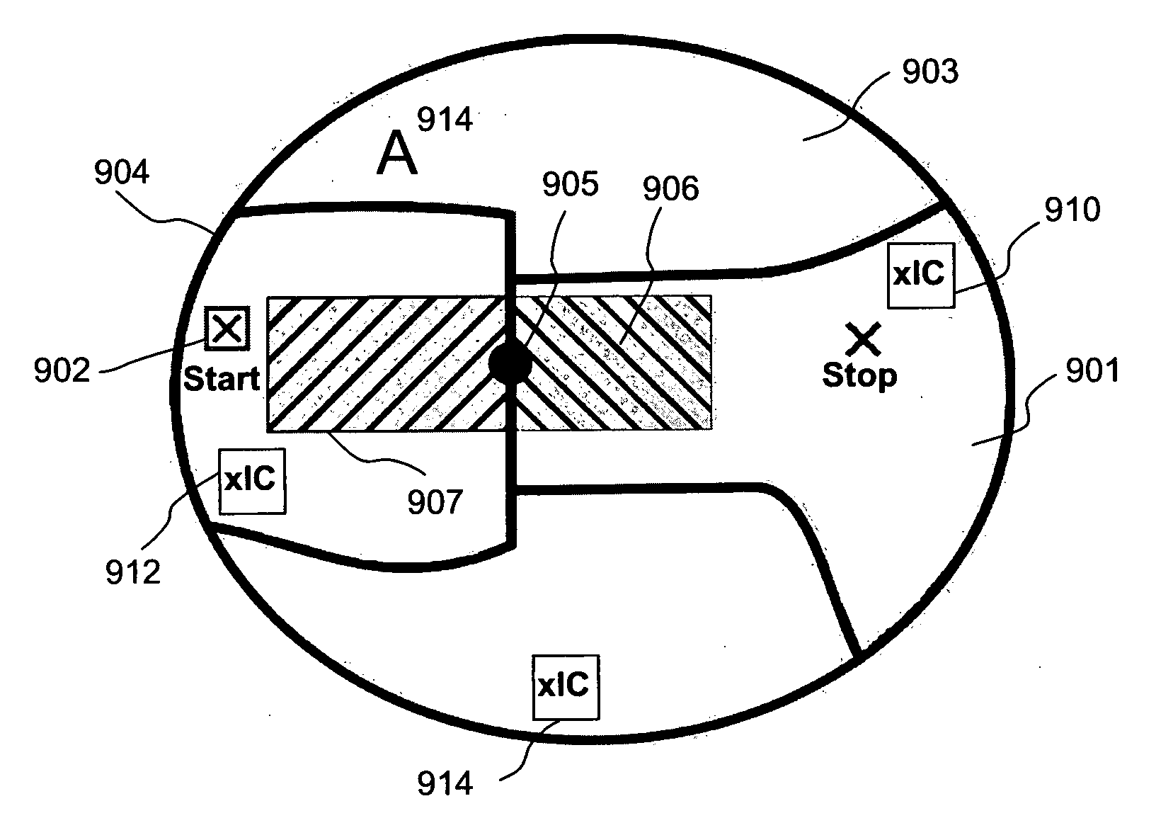 Method and system for regulating movemnet of an autonomous entity between zones