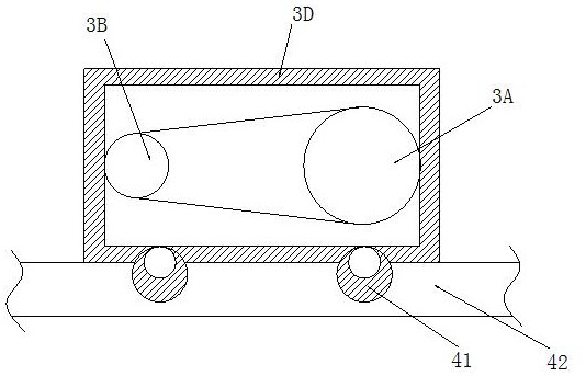 Medicated bath device for preventing hoof diseases for livestock