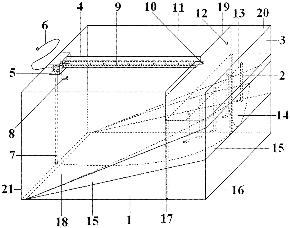 Oxygenation and sand avoidance device for breeding, migration and acclimation to reduce the mortality of erupted larvae in the Yarkand plateau