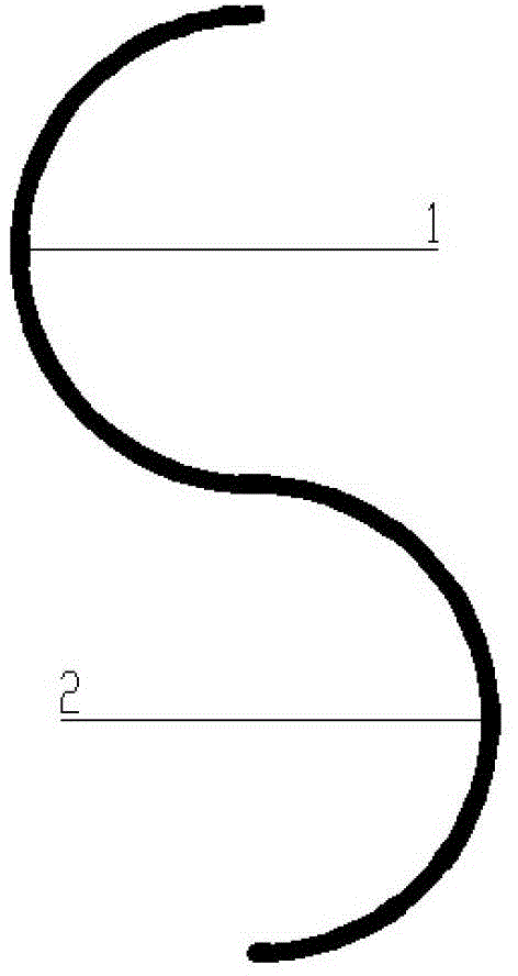 Special-shaped anti-dropping seminiferous duct sterilization apparatus