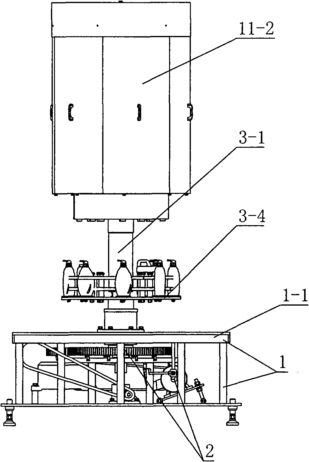 Full-automatic rotary capping machine