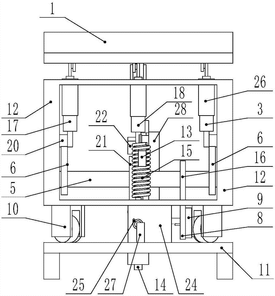 Ankle rehabilitative apparatus including ball hinge support moving pairs