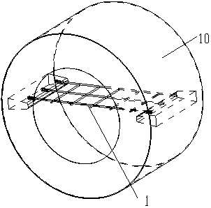 Clothes dryer barrier, clothes dryer and installation method of clothes dryer barrier