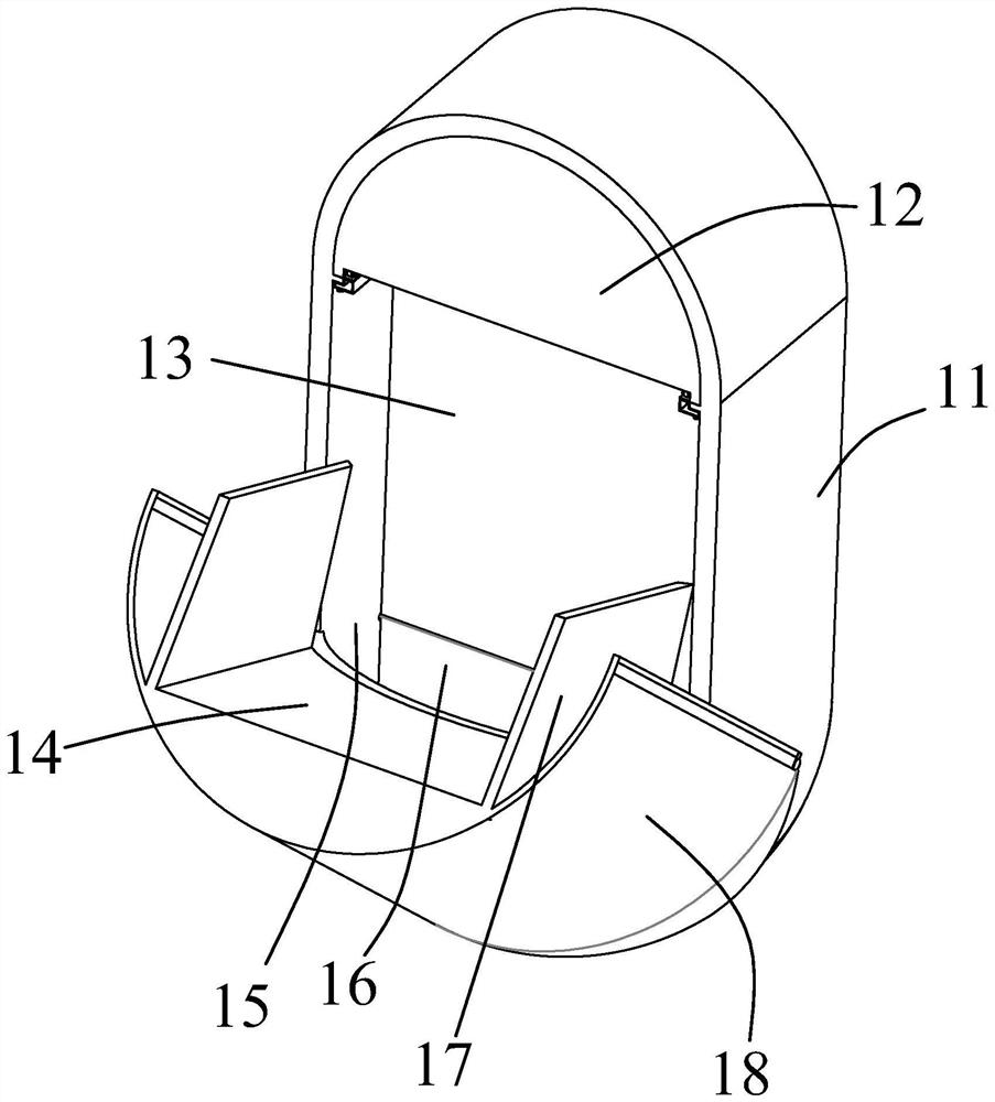 Anti-splashing urinal equipment