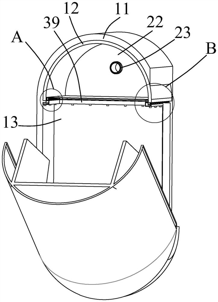 Anti-splashing urinal equipment