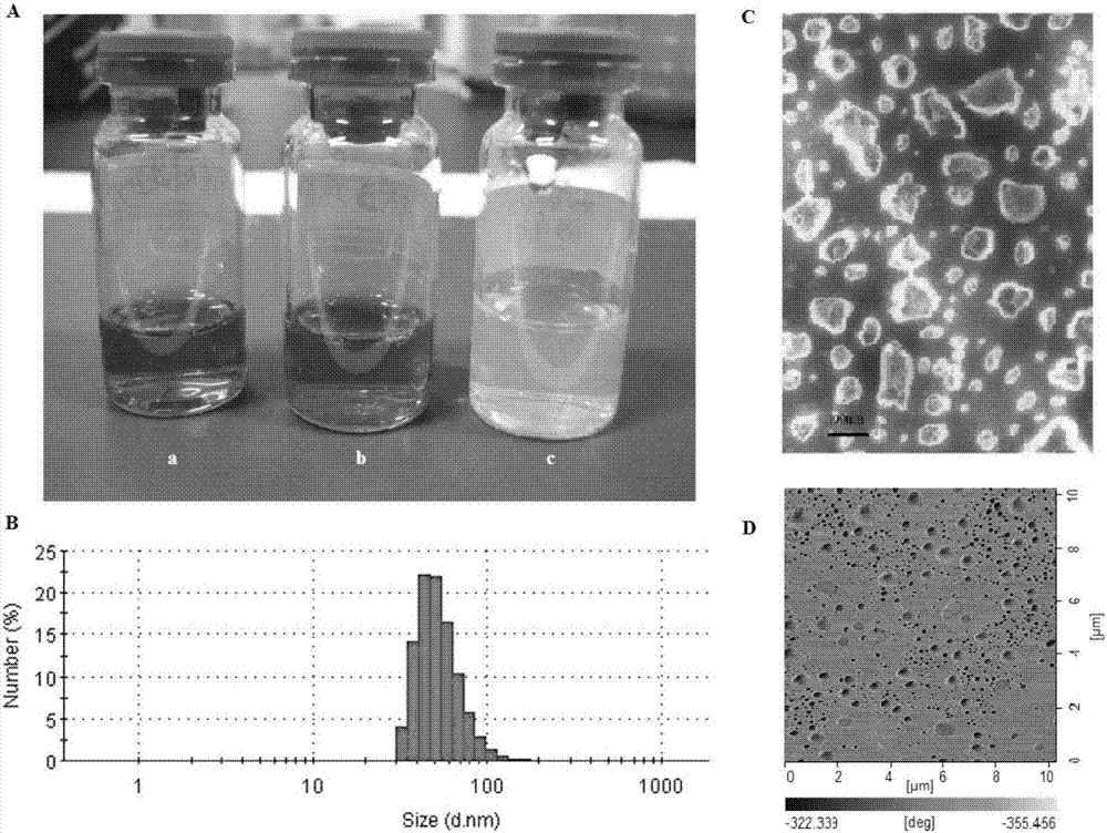 Polyethylene glycol-gambogic acid liposome, preparation method and application thereof in treatment of malignant tumors