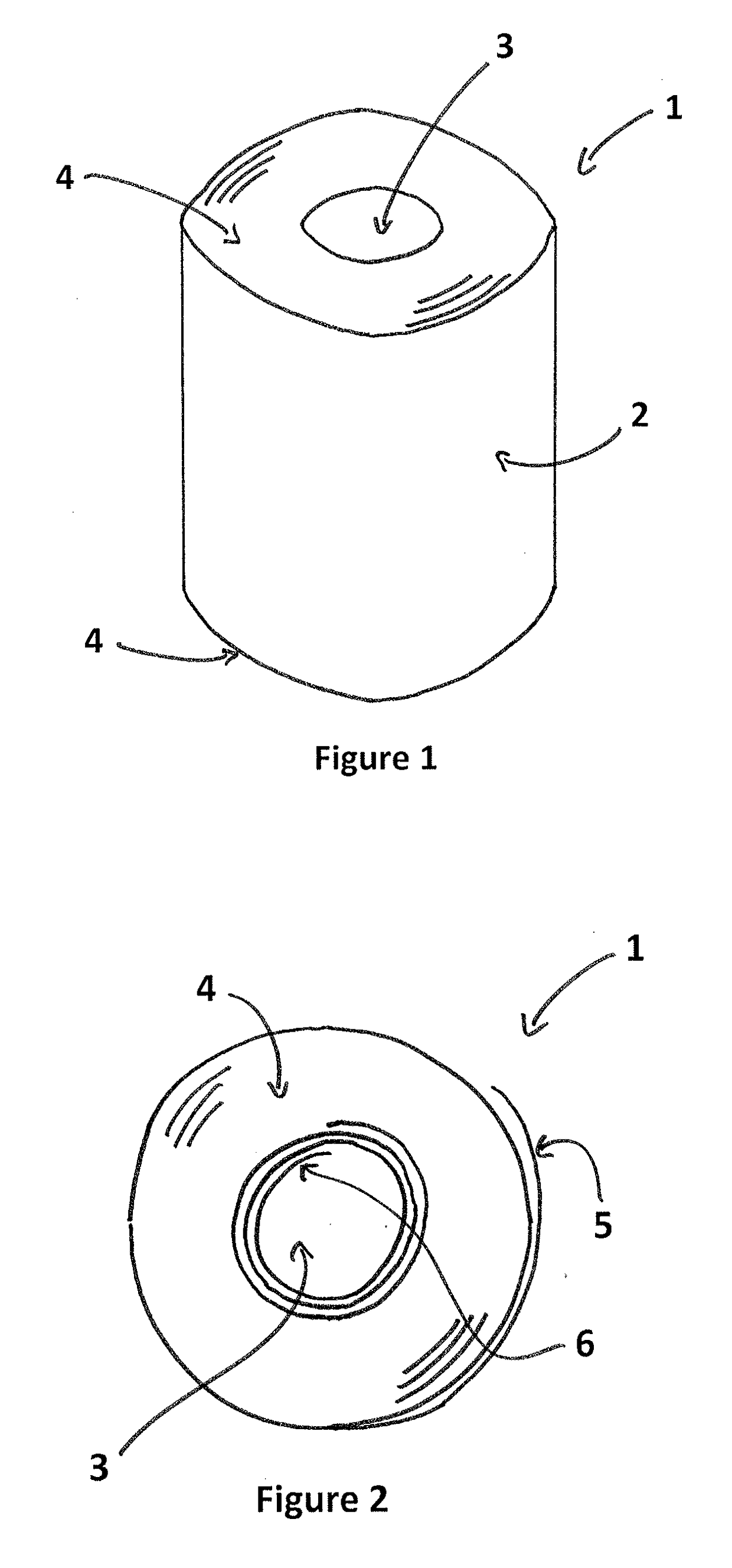 Coreless roll of absorbent sheet and method for manufacturing the same