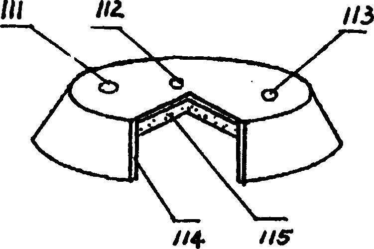 Method for storing fresh water on the sea