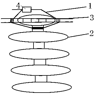 Overhead conductor fixing method