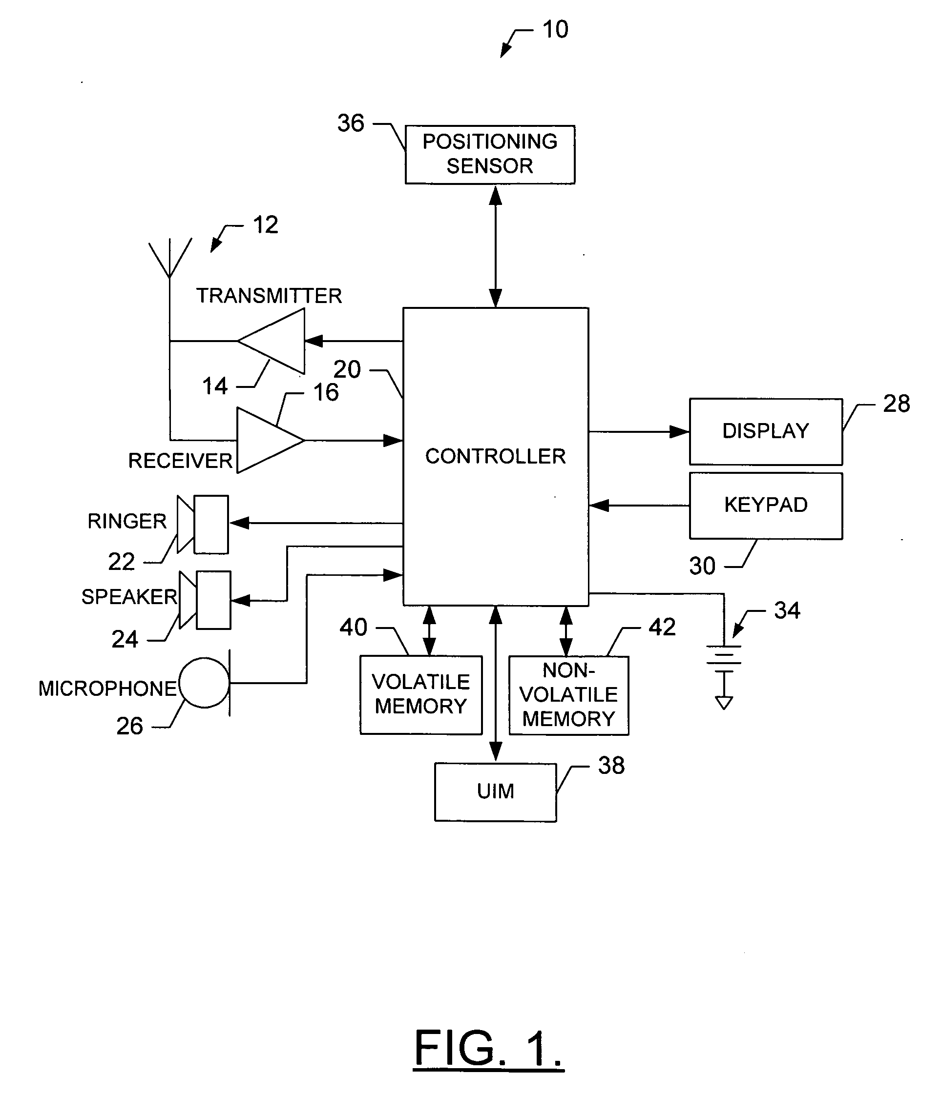 Method, apparatus and computer program product for determining location of a mobile terminal