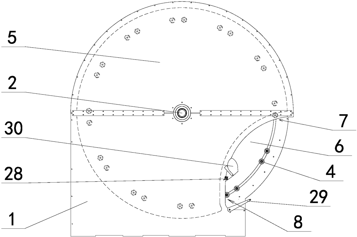 Seamless small tubular fabric setting machine and setting method thereof