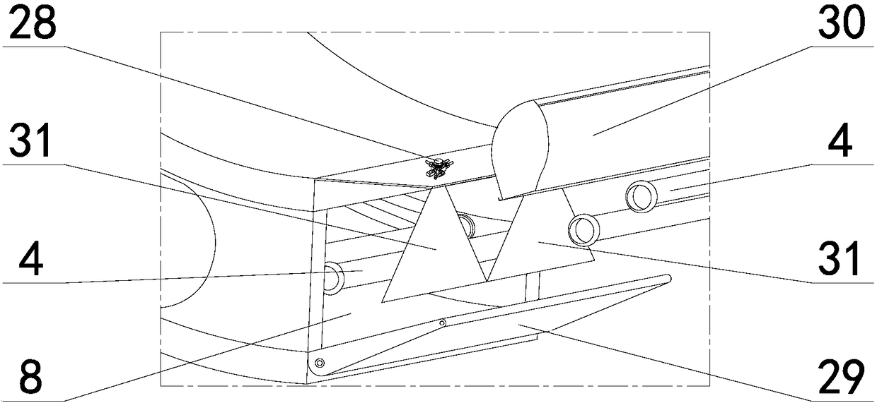 Seamless small tubular fabric setting machine and setting method thereof