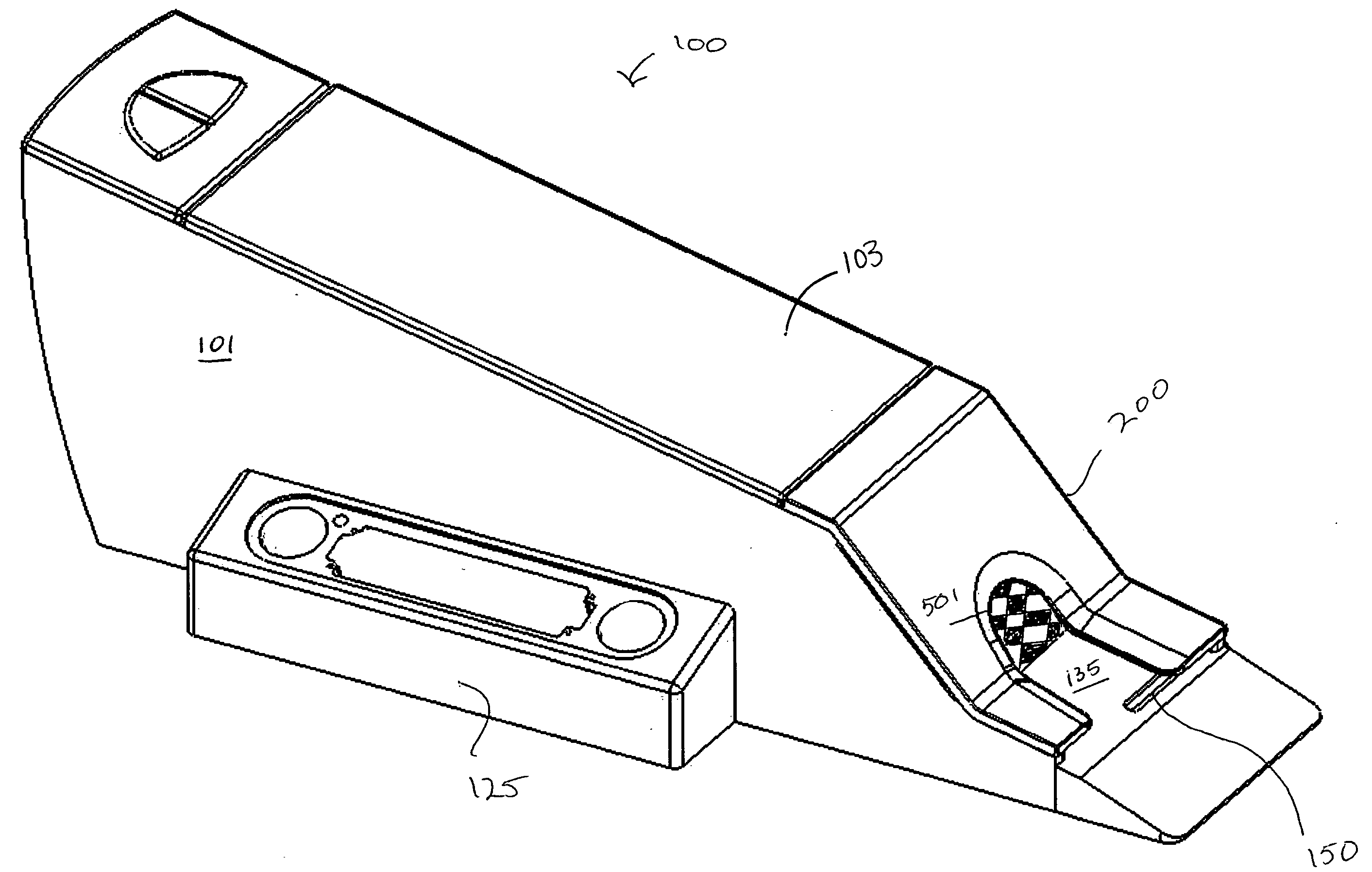 Card delivery shoe and methods of fabricating the card delivery shoe