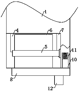 Combined-type storage box capable of providing convenience for taking bags