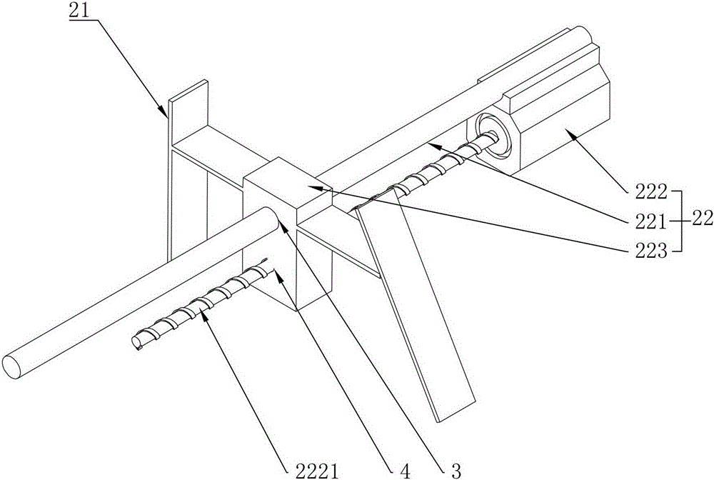 Scrap cleaning device of numerically controlled lathe