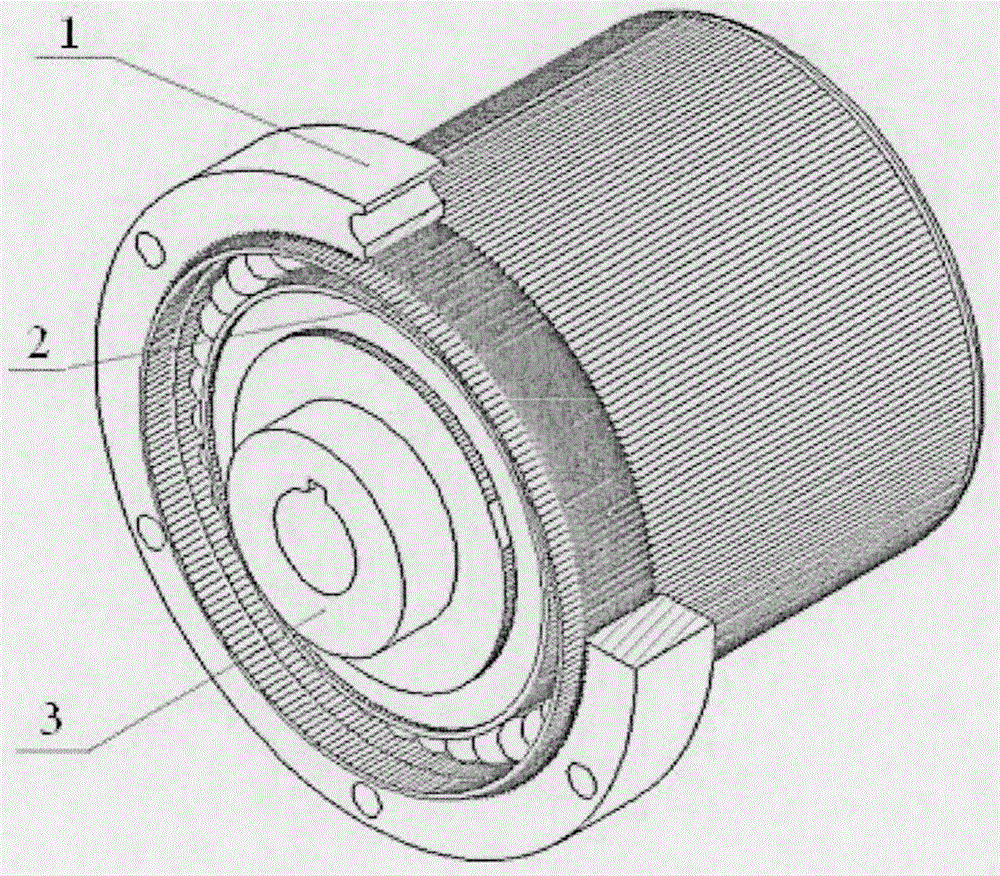 Cup-shaped harmonic gear with common tangent double-arc tooth profile and its tooth profile design method